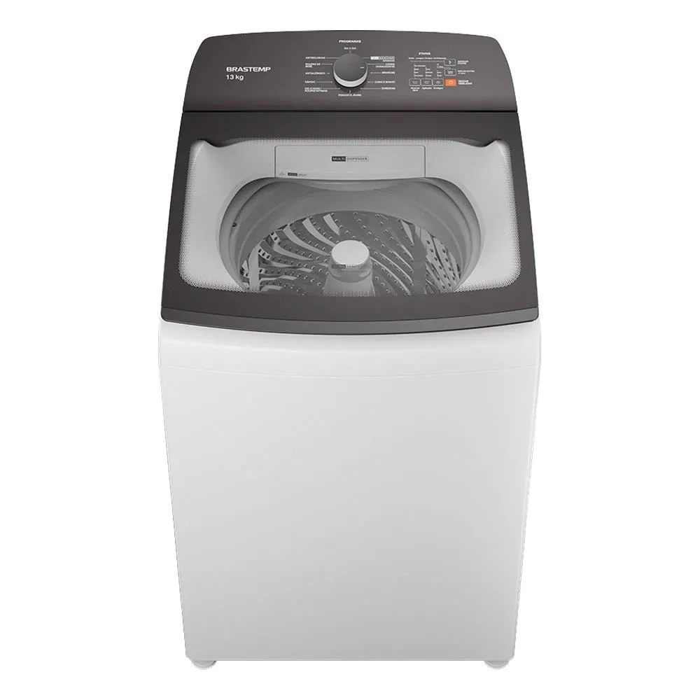 [App][Primeira Compra]Mquina De Lavar Roupas 13kg Brastemp Bwk13 Automtica, Ciclo Tira Manchas, Branco